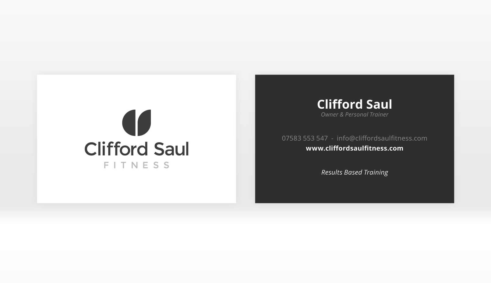 Clifford Saul business card design