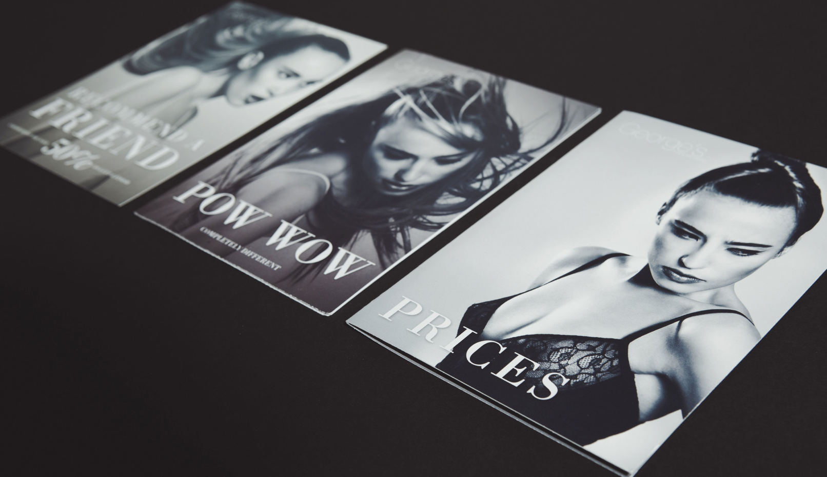 Goerge's Hairdressing price list closeup