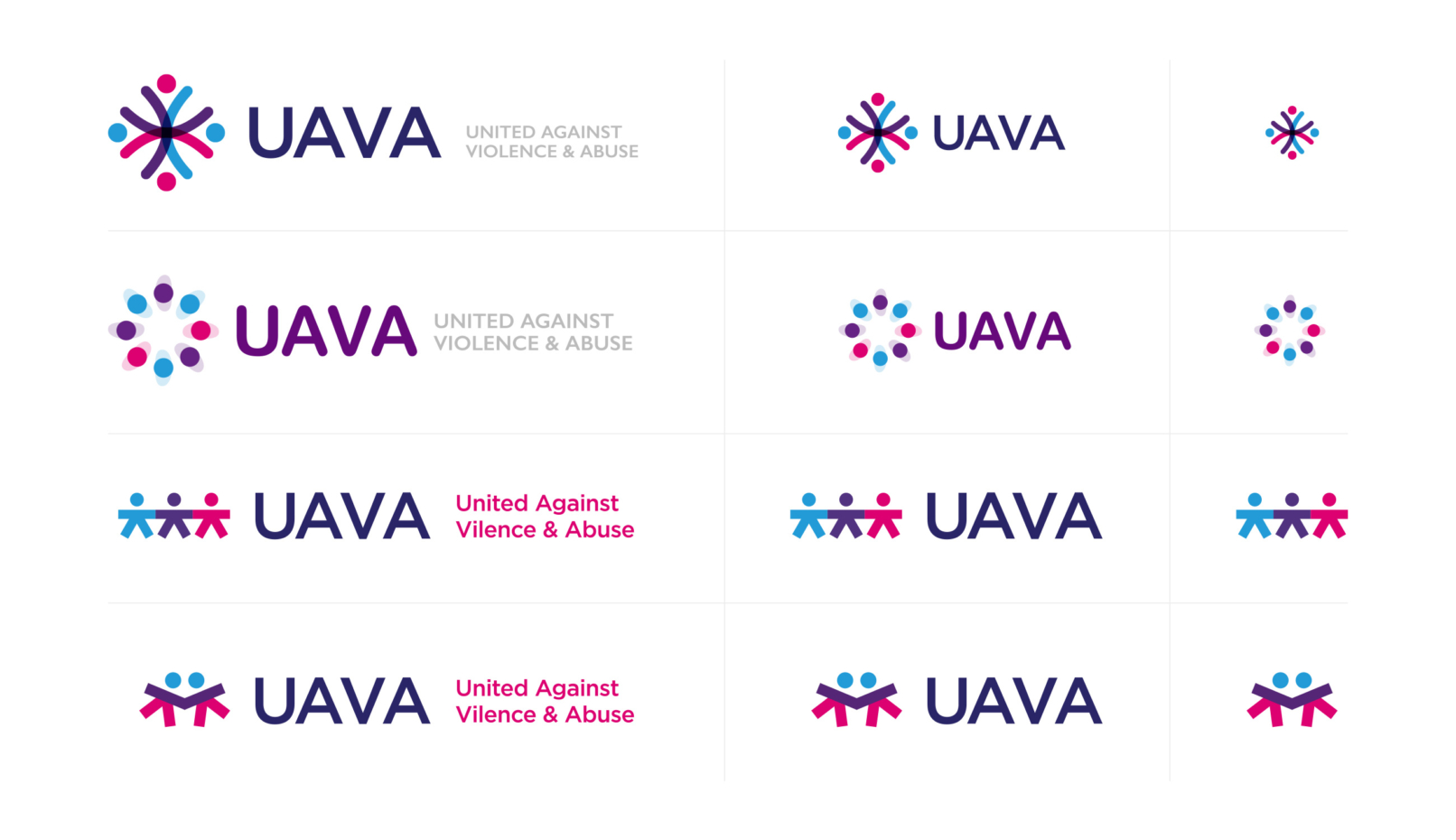 UAVA logo exploration